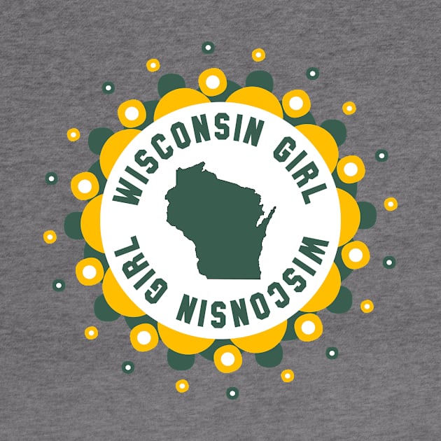 Wisconsin Girl Sunburst by HomeGiftShop